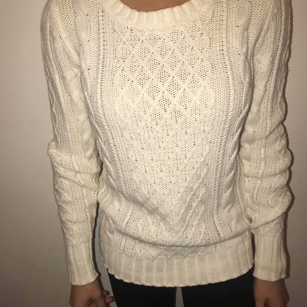 White sweater